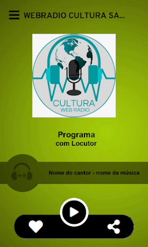 Webradio Cultura Santa Maria Screenshot 0