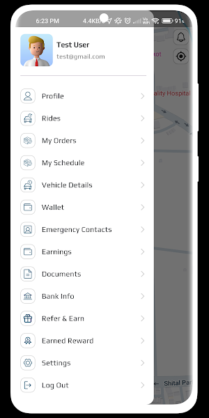 TripNDrop Driver Screenshot 2