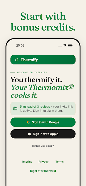 Thermify: Recipe Converter Screenshot 3