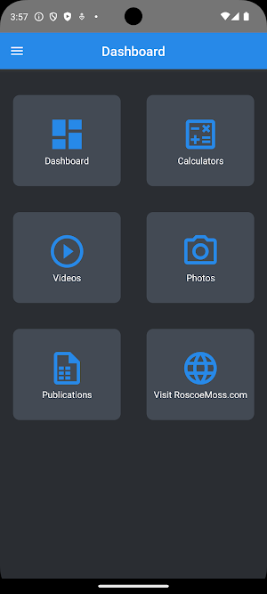 Roscoe Moss Calculator App Screenshot 0