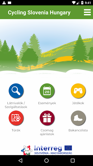 Cycling Slovenia Hungary Screenshot 0