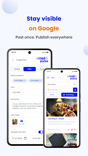 Ampli5 Pulse: GMB App Screenshot 2