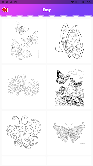 Butterfly Coloring Game Screenshot 1