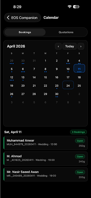EOS Companion Screenshot 2