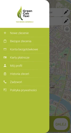 Green Cab Taxi Screenshot 1