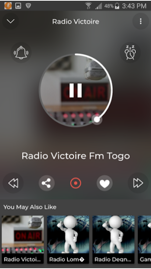 Radio Victoire Fm Togo Victoire Fm Togo Radio Screenshot 2