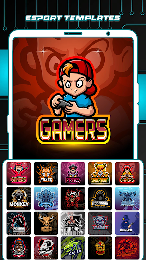 Esport Gaming Logo Maker Screenshot 1