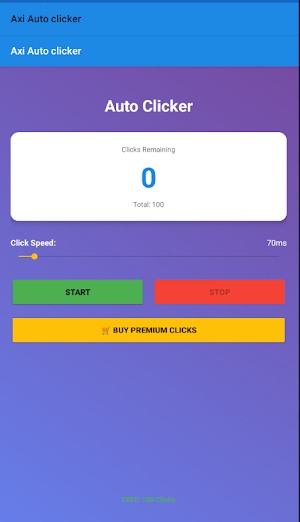 Axi Auto-Clicker Screenshot 1