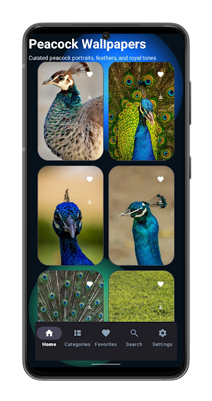 Peacock Wallpapers Screenshot 1