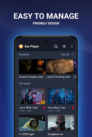 Video player - Media player Screenshot 1