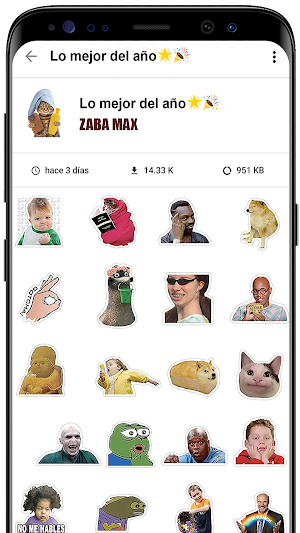 Meme Stickers 2024 - WASticker Screenshot 2