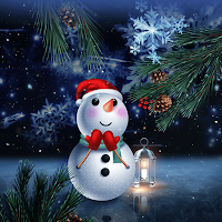Pray White Christmas-Wallpaper