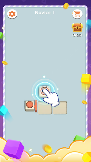 Press Me - Colorful Puzzle Screenshot 1