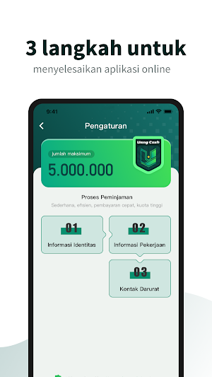 Uang Cash - Pinjaman Online Screenshot 1