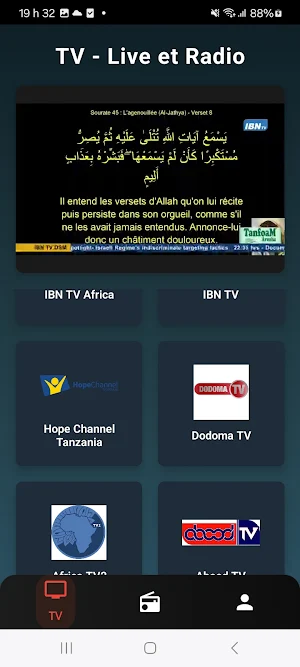 Tanzanie tv live Screenshot 1