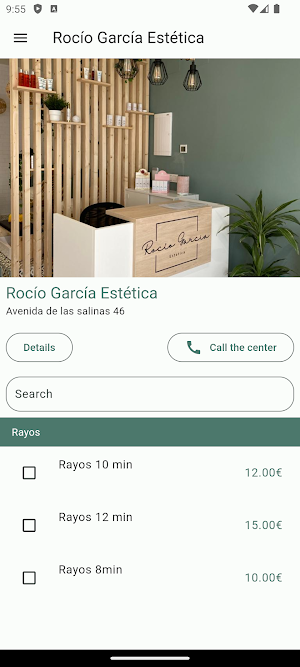 Rocío García Estética Screenshot 0