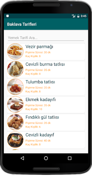 İnternetsiz Baklava Tarifleri Screenshot 1