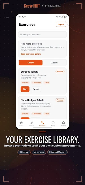 KesselHIIT Screenshot 2