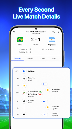 Football Live Score: MatchLive Screenshot 3