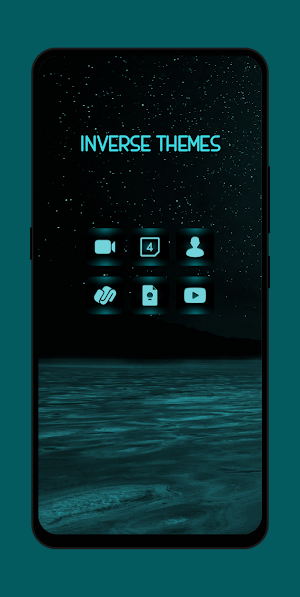 Teal Scope Icons Screenshot 1