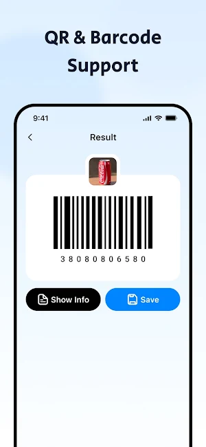 ScanMate: Barcode & QR Scanner Screenshot 2