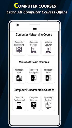 Learn Computer Courses Offline Screenshot 1
