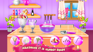 Milkshake Cooking and Decoration Screenshot 2