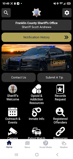 Franklin County Sheriff, GA Screenshot 0
