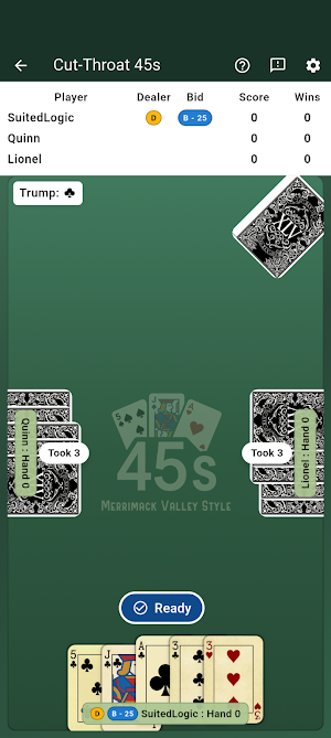 45s Card Game Screenshot 2