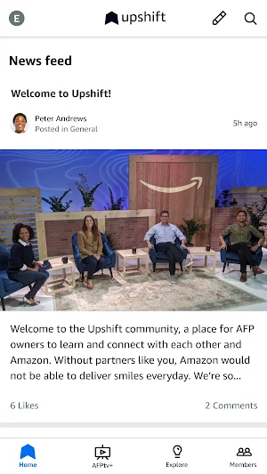 Amazon Communities Screenshot 1