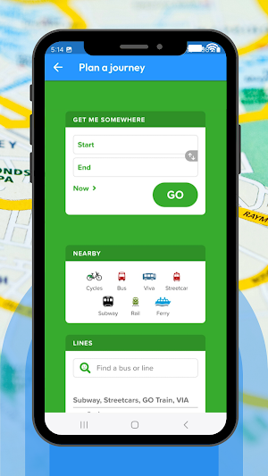 Toronto Subway Map 2025 Screenshot 1