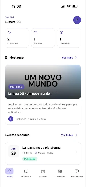 Lumera OS Screenshot 0