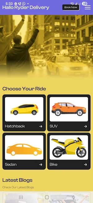 Hallo Ryder Delivery Screenshot 2