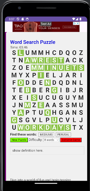 Word Search Screenshot 2