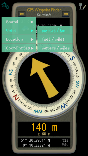 GPS Waypoint Finder Screenshot 2