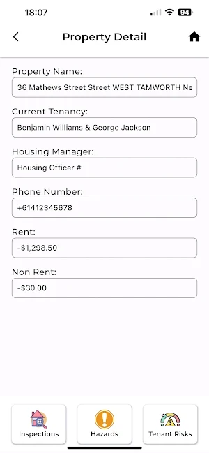 Zavanti Housing Inspection Screenshot 1