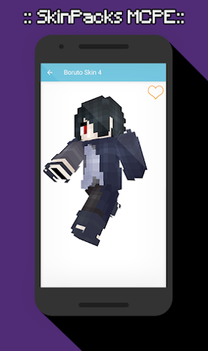 SkinPacks Boruto for Minecraft Screenshot 1