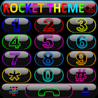 Theme Glow Colors Rocketdial