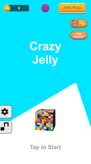 Crazy Jelly: Parkour Game Screenshot 1