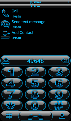 Theme Glow Holo Rocketdial Screenshot 3