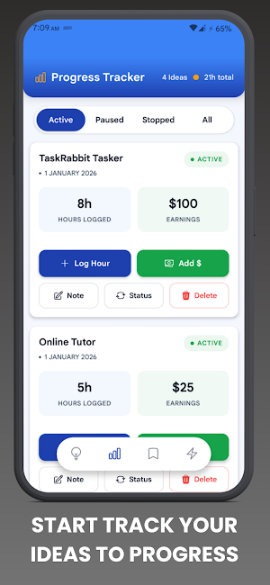 Side Hustle Online Money Ideas Screenshot 3