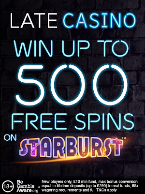 Late Casino - Online Uk Slots Screenshot 0