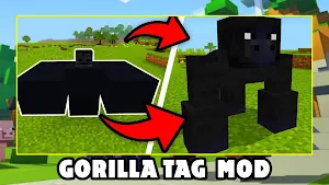 Gorilla Tag Mod for MInecraft Screenshot 1