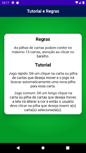 Paciência Spider Screenshot 2