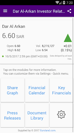 Dar Al Arkan IR Screenshot 1