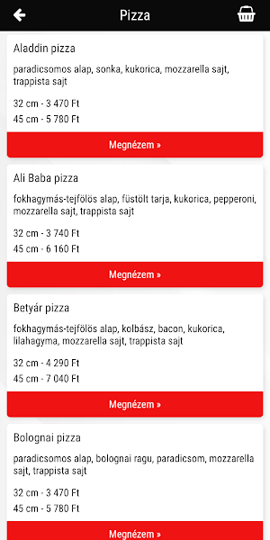 Tubi Étterem & Pizzéria Screenshot 1