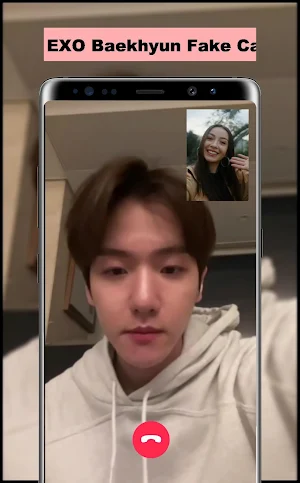 Baekhyun Fake Call Screenshot 0