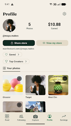 Manifest Cart Screenshot 2