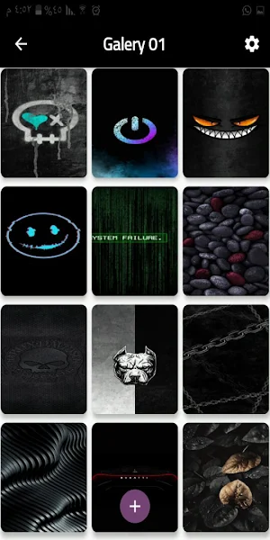 Black wallpapers 4k Screenshot 3