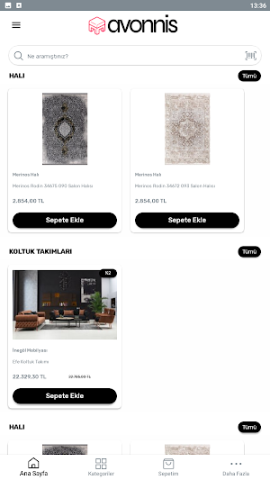 Avonnis Mobilya Screenshot 1